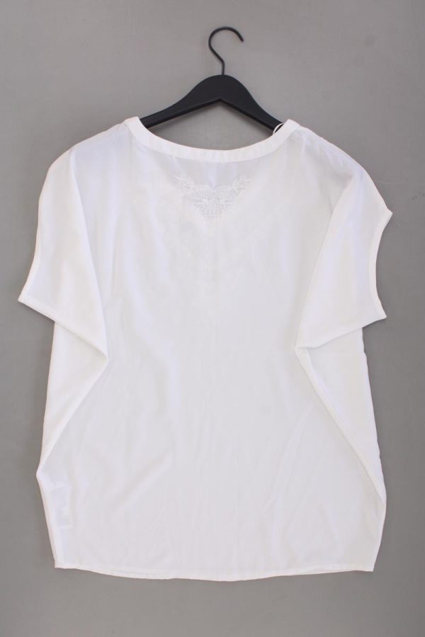 Esprit Kurzarmbluse Gr. S creme aus Polyester Online-Schn?ppchen – Bild 3