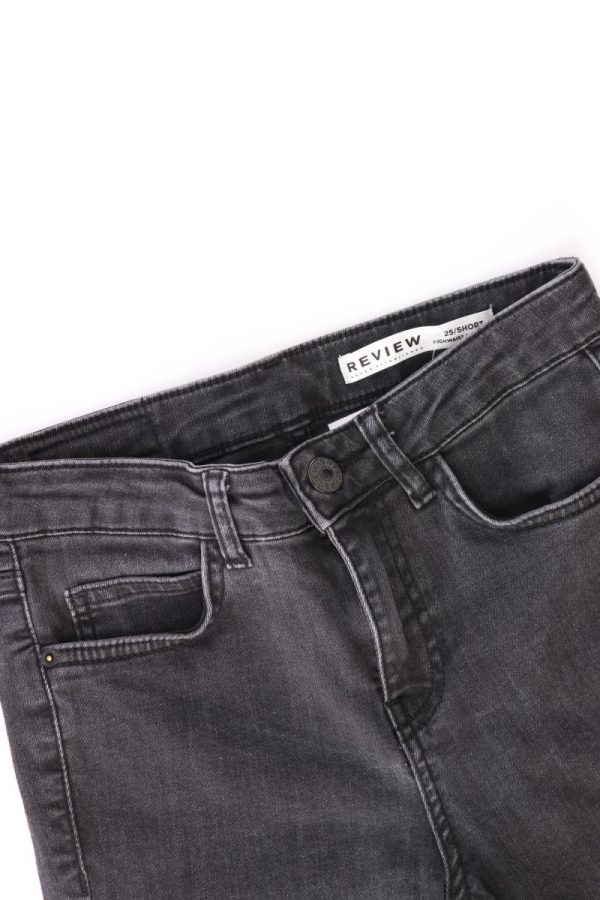 Review Skinny Jeans Gr. Kurzgröße 32 schwarz aus Baumwolle Online-Schn?ppchen – Bild 3