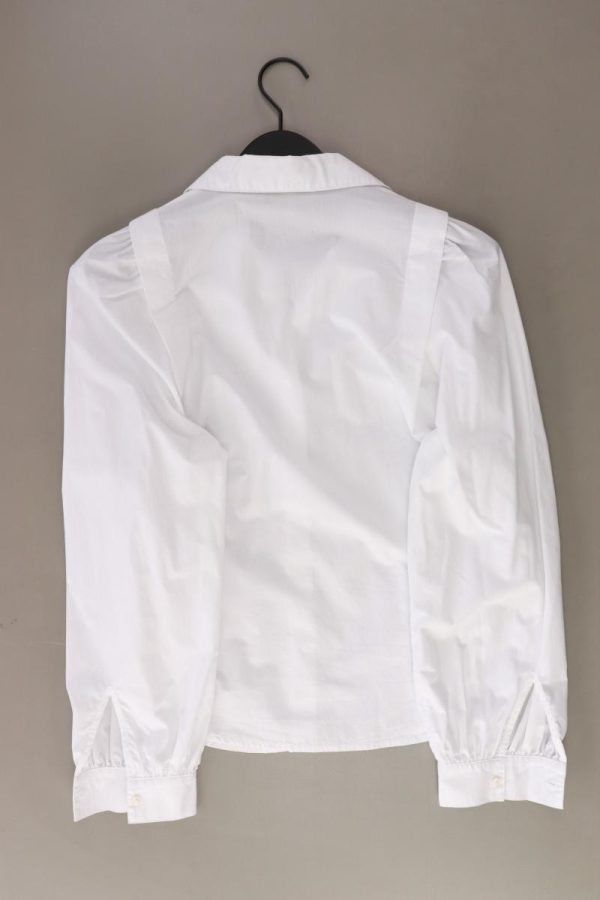 Esprit Langarmbluse Gr. 34 weiß aus Baumwolle Mode – Bild 2