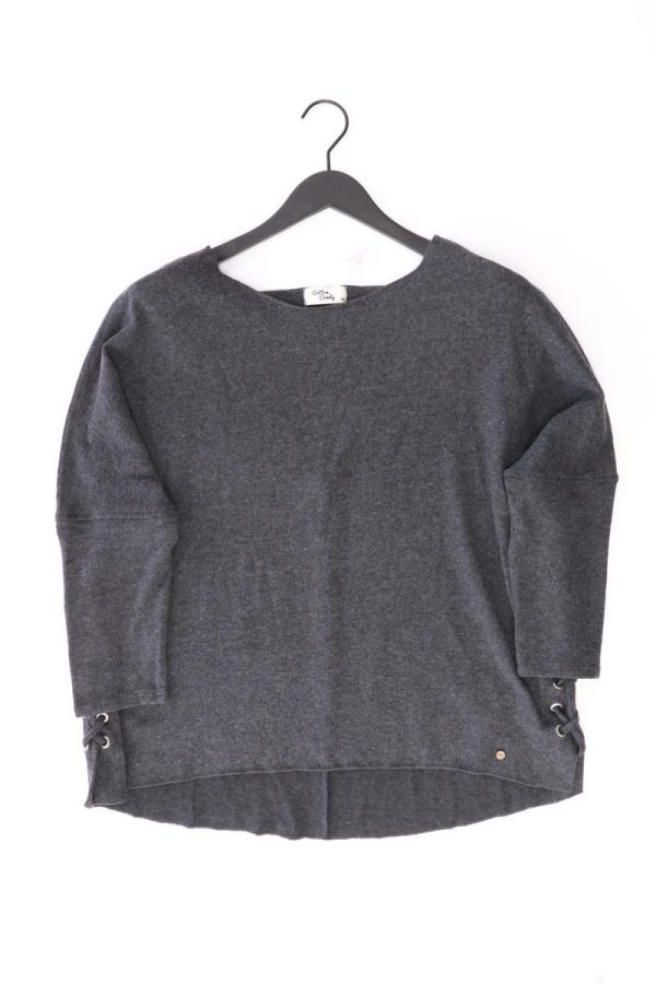 Cotton Candy Feinstrickpullover Gr. M grau aus Baumwolle Verkauf