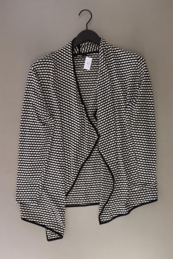 Only Strickjacke Gr. L Langarm grau aus Baumwolle Rabatt