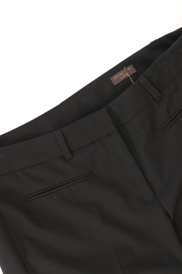 Selection by s.Oliver Anzughose Gr. 38 schwarz aus Polyester Rabatt – Bild 3