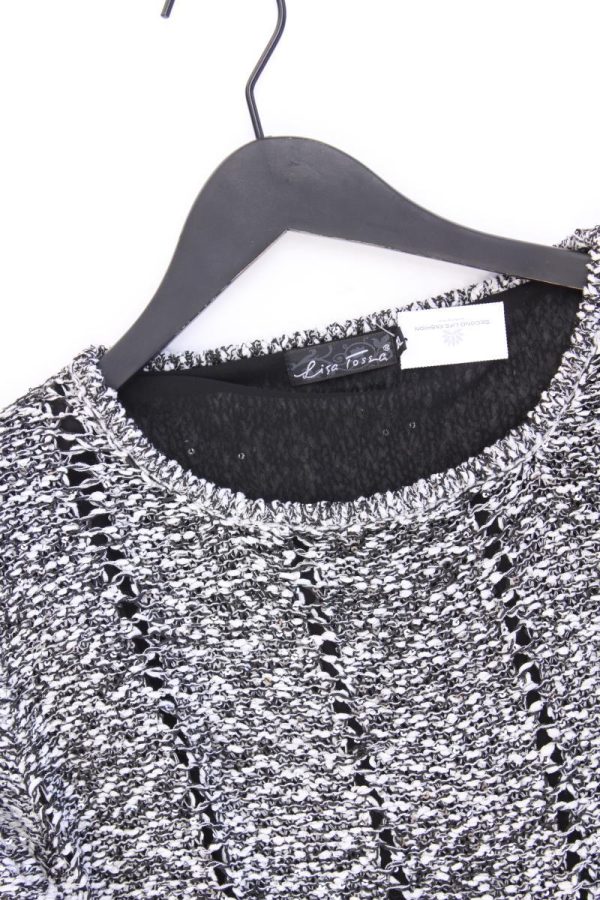 Lisa Tossa Grobstrickpullover Gr. XXL grau aus Polyacryl Im Angebot – Bild 2