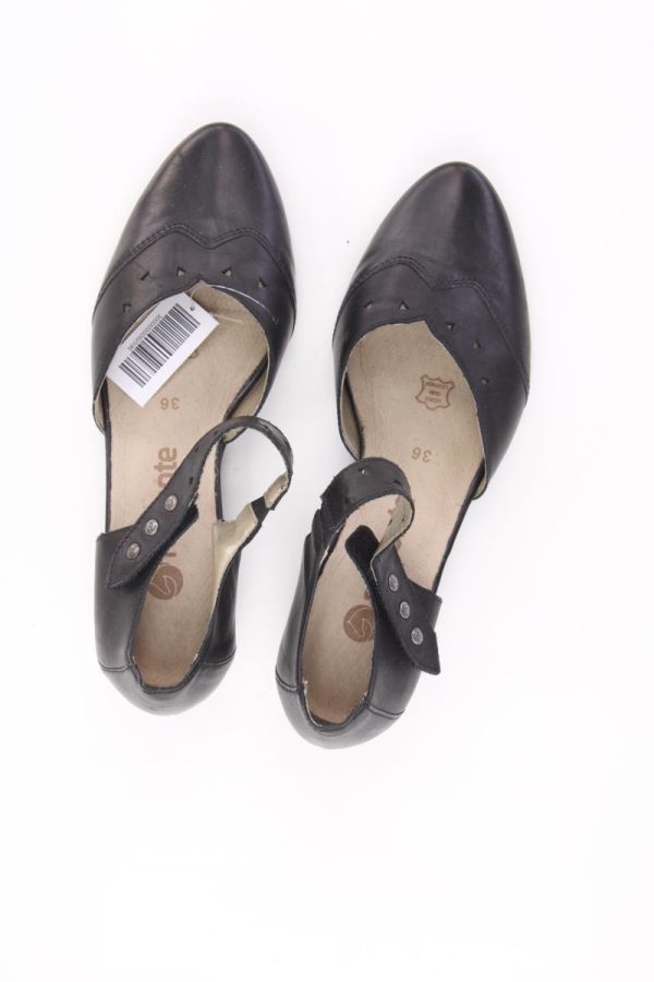 Remonte Pumps Gr. 36 neuwertig schwarz aus Kunstleder Online – Bild 3