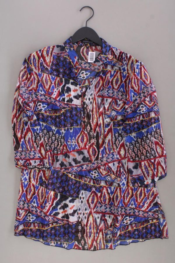 MARK ADAM Classic Bluse Gr. 42 3 4 Ärmel mehrfarbig aus Polyester Online-Schn?ppchen