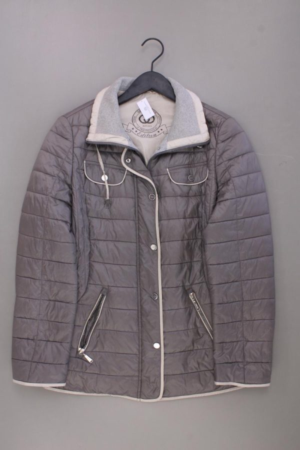 Gerry Weber Classic Jacke Gr. 42 grau aus Polyamid Online