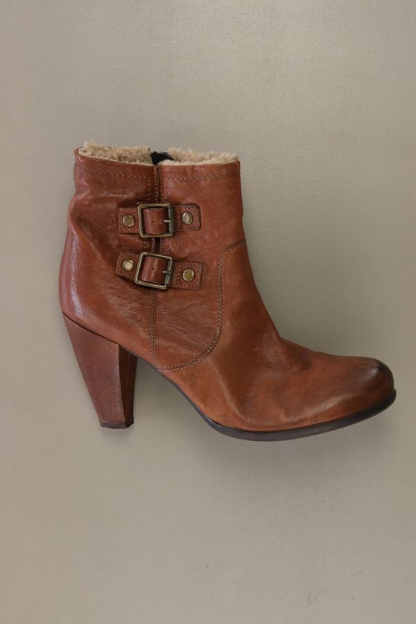 Venturini Milano Stiefeletten Gr. 40 braun aus Leder Im Angebot
