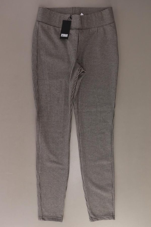 URBAN CLASSICS Stretchhose Gr. S hahnentritt neu mit Etikett schwarz aus Viskose Online