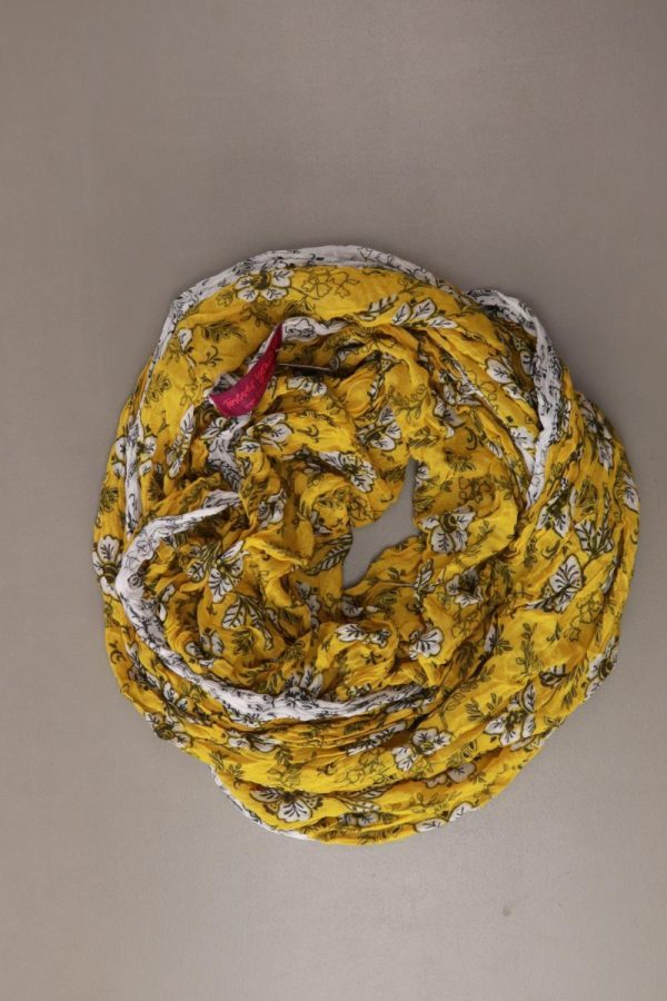 Codello Tuch mit Blumenmuster gelb Online-Verkauf