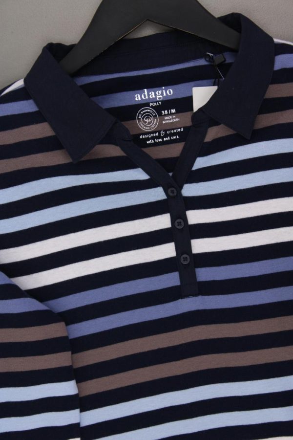 Adagio Poloshirt Gr. 38 gestreift neu mit Etikett Neupreis: 17,99€! 3 4 Ärmel Online-Verkauf – Bild 2