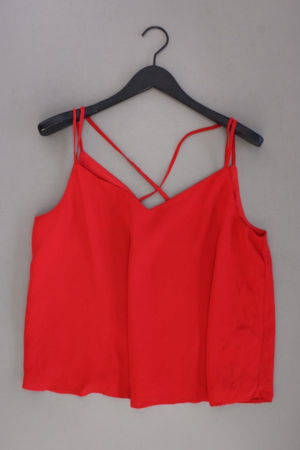 pimkie Top Gr. L Träger rot aus Polyester Online-Schn?ppchen