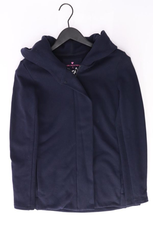 Lieblingsstück Kapuzenjacke Gr. S blau aus Baumwolle Jetzt online