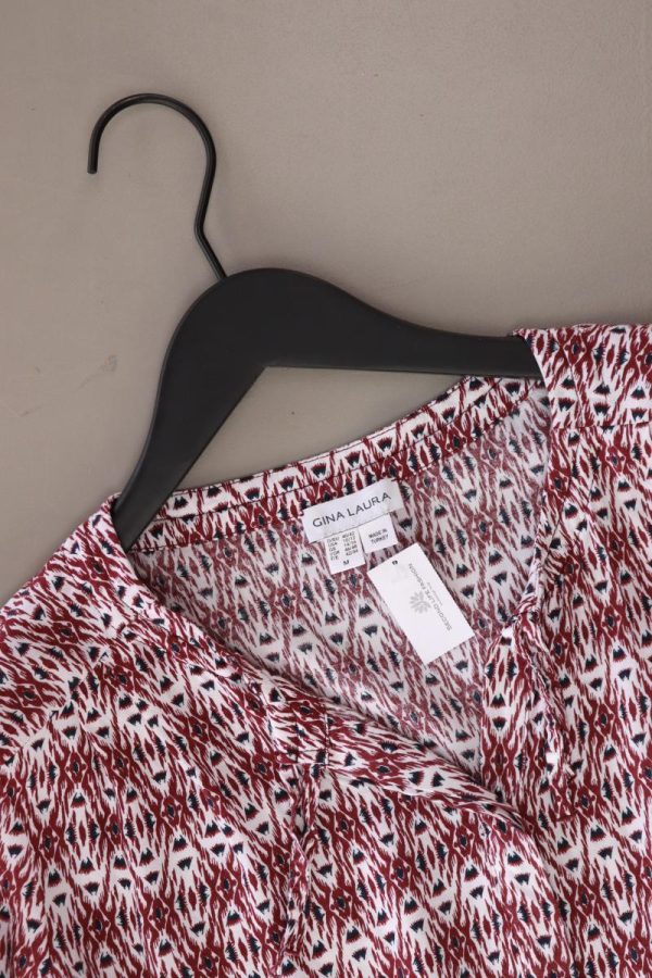Gina Laura Regular Bluse Gr. M 3 4 Ärmel rot aus Viskose Online-Verkauf – Bild 3