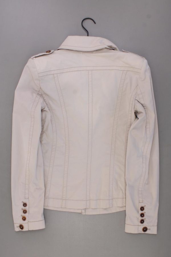 Drykorn Übergangsjacke Gr. 40 creme aus Baumwolle Zu verkaufen – Bild 3