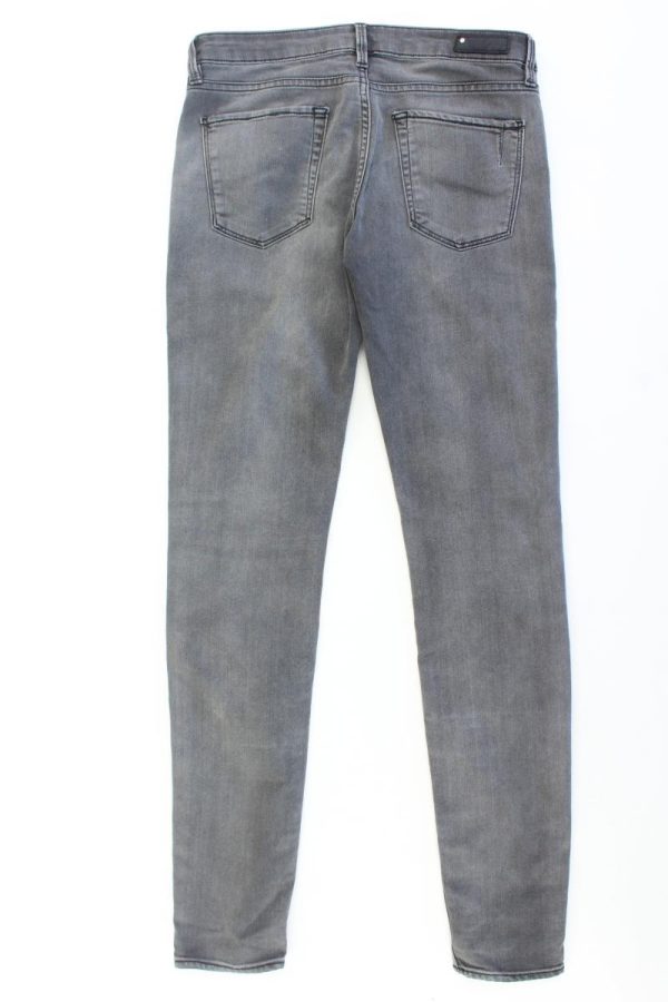 Geox Skinny Jeans Gr. W27 grau aus Baumwolle Mode – Bild 2