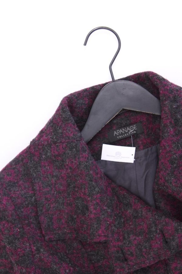 Apanage Wollblazer Gr. 34 lila Mode – Bild 2