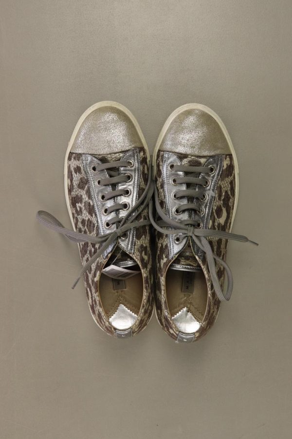 Sneaker Gr. 36 mit Tierdruck silber Rabatt – Bild 3
