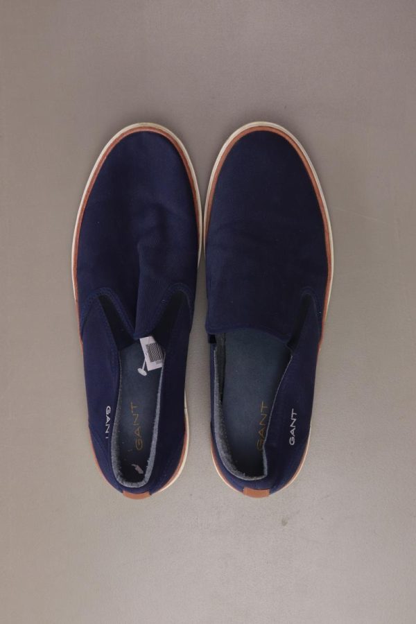 Gant Slipper für Herren Gr. 44 blau Im Angebot – Bild 3