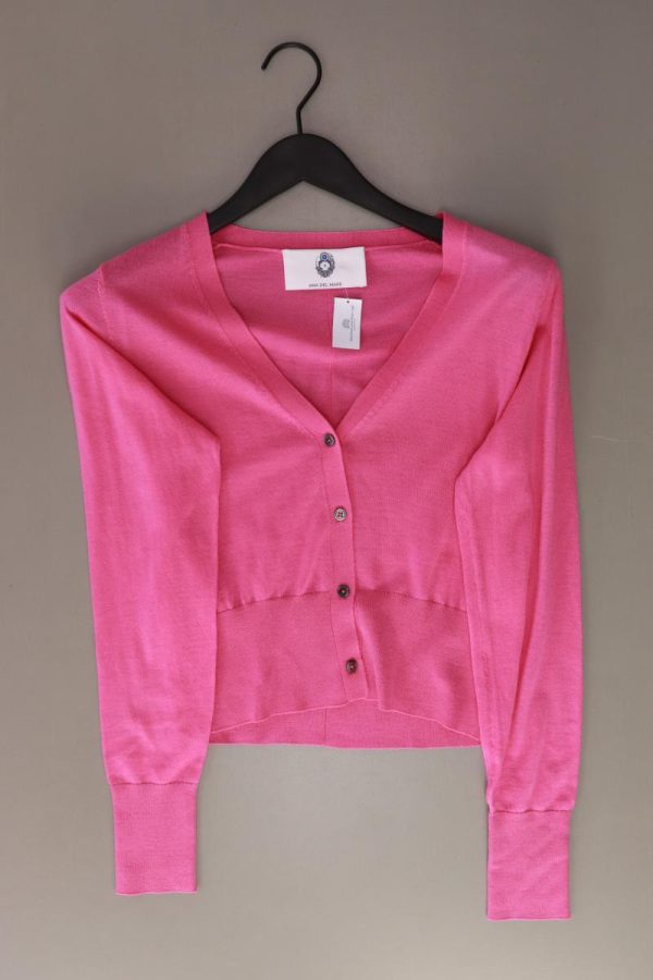 Ana del Mare Strickjacke Gr. XS Langarm pink aus Schurwolle Angebot