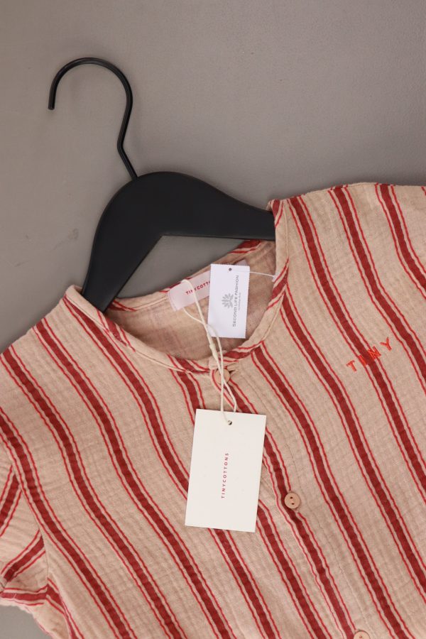 tinycottons Kinder Top  Retro stripes tie front top  rosa Größe 6 Jahre neuwertig Online – Bild 3