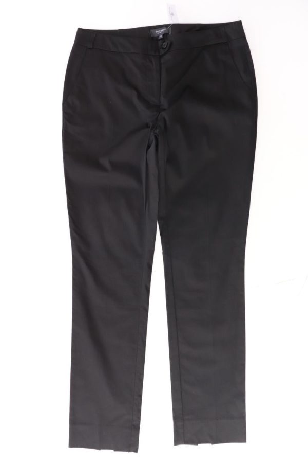 Manguun Stoffhose Gr. 38 schwarz aus Baumwolle Mode