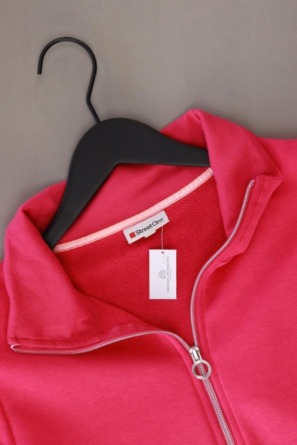 Street One Feinstrickpullover Gr. 38 pink aus Baumwolle Angebot – Bild 3