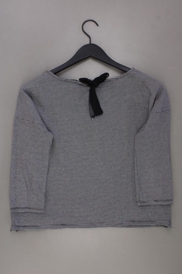 Tom Tailor (Denim) Feinstrickpullover Gr. S gestreift grau Jetzt online – Bild 3