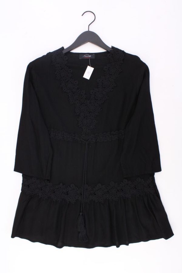 Aniston Comfort Tunika Gr. 36 schwarz aus Viskose Rabatt