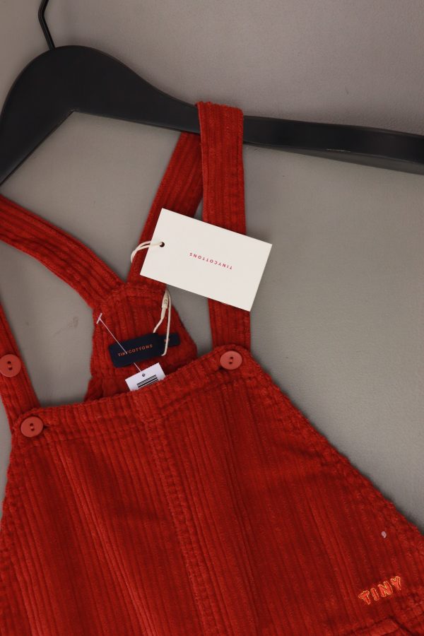 Tinycottons Kinder Latzhose  solid overall  rot Größe 8 Jahre neu mit Etikett Angebot – Bild 3