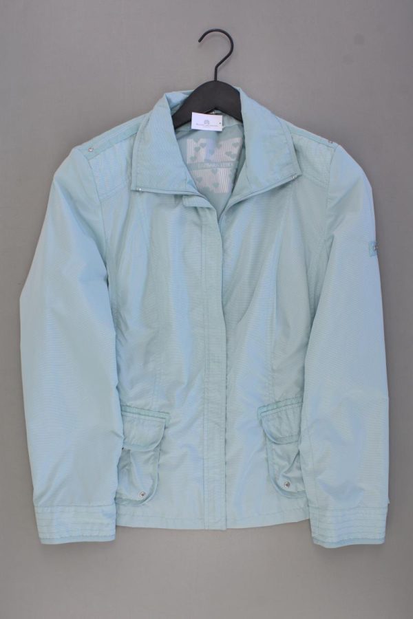 BARBARA LEBEK Übergangsjacke Gr. 42 blau aus Polyester Zu verkaufen