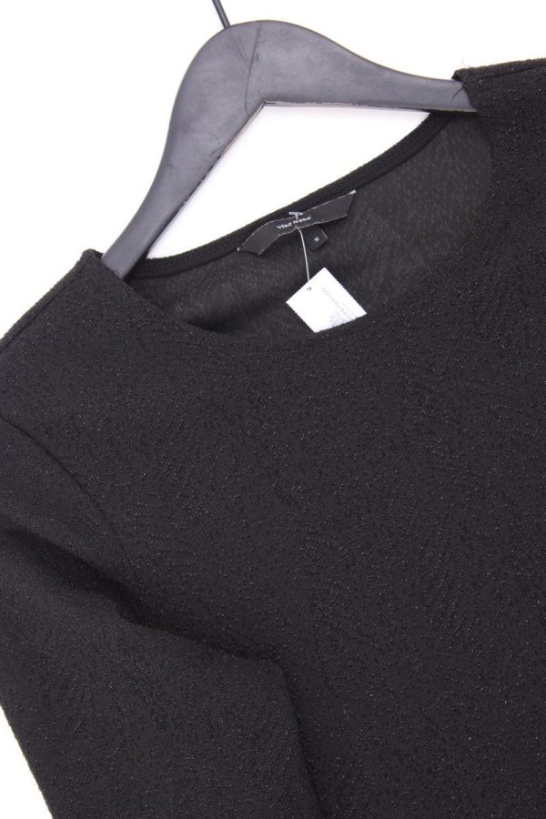 Vero Moda Langarmkleid mit Glitzer Gr. S schwarz Zu verkaufen – Bild 2