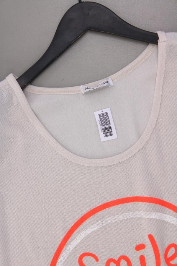 Made in Italy Top Gr. OneSize neuwertig creme Zu verkaufen – Bild 2