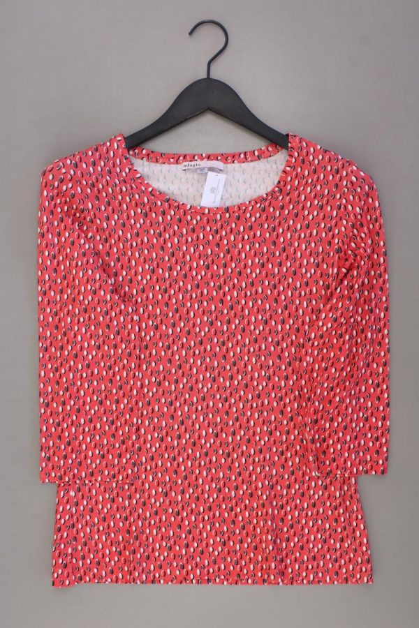 Adagio Regular Shirt Gr. 38 gepunktet neuwertig 3 4 Ärmel rot Online-Schn?ppchen