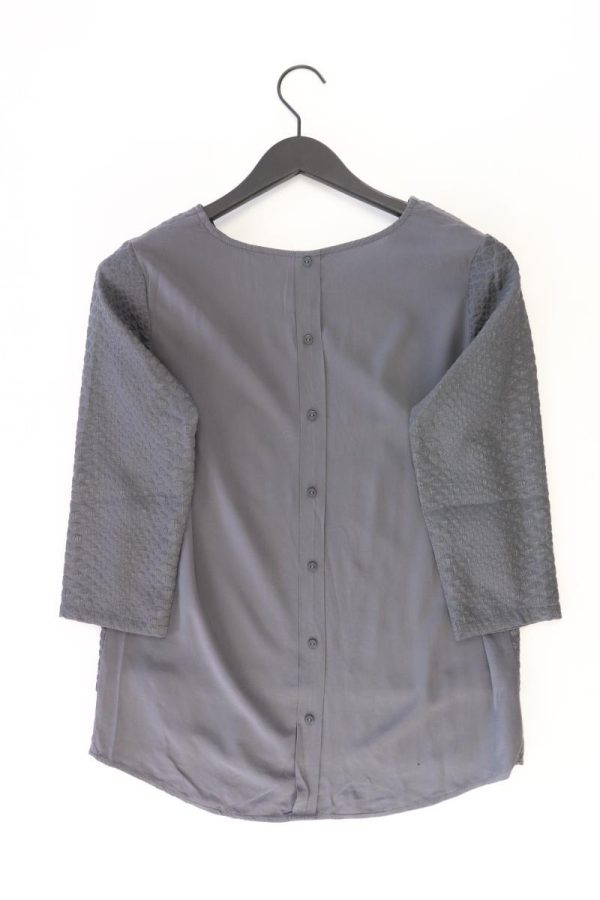 Saint Tropez Regular Bluse Gr. S 3 4 Ärmel grau Rabatt – Bild 2