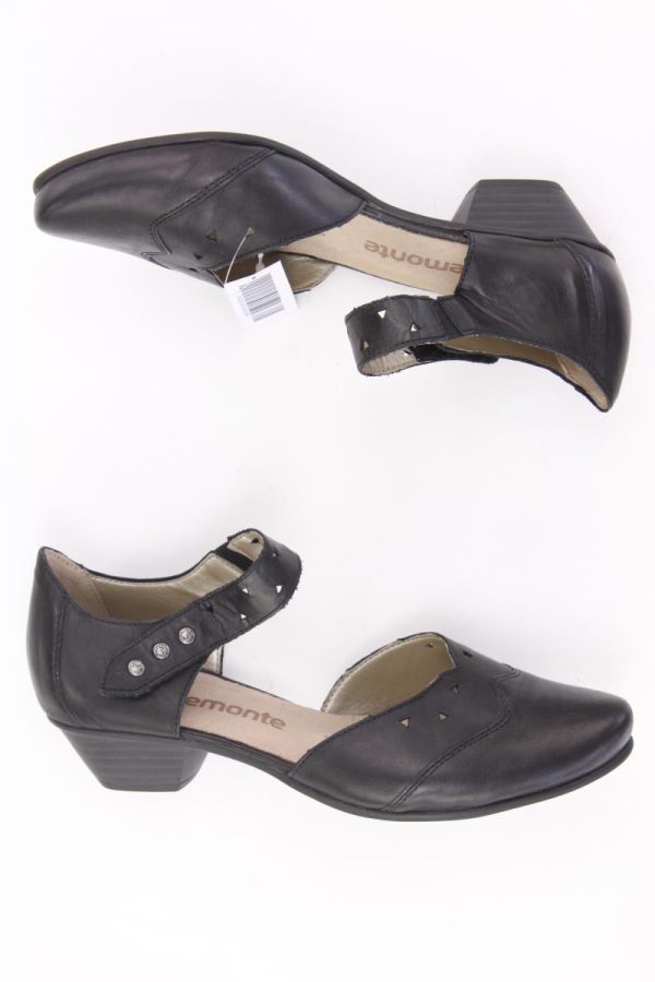 Remonte Pumps Gr. 36 neuwertig schwarz aus Kunstleder Online – Bild 2