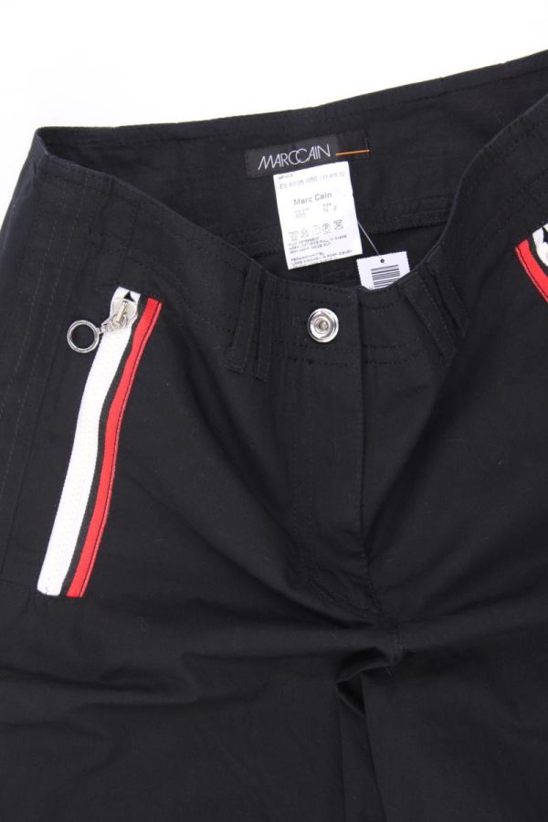 Marc Cain Shorts Gr. 36 schwarz aus Baumwolle Verkauf – Bild 2