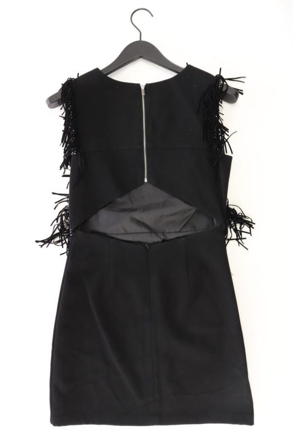 Mango Abendkleid Gr. M neuwertig Ärmellos schwarz aus Polyester Schn?ppchen – Bild 2