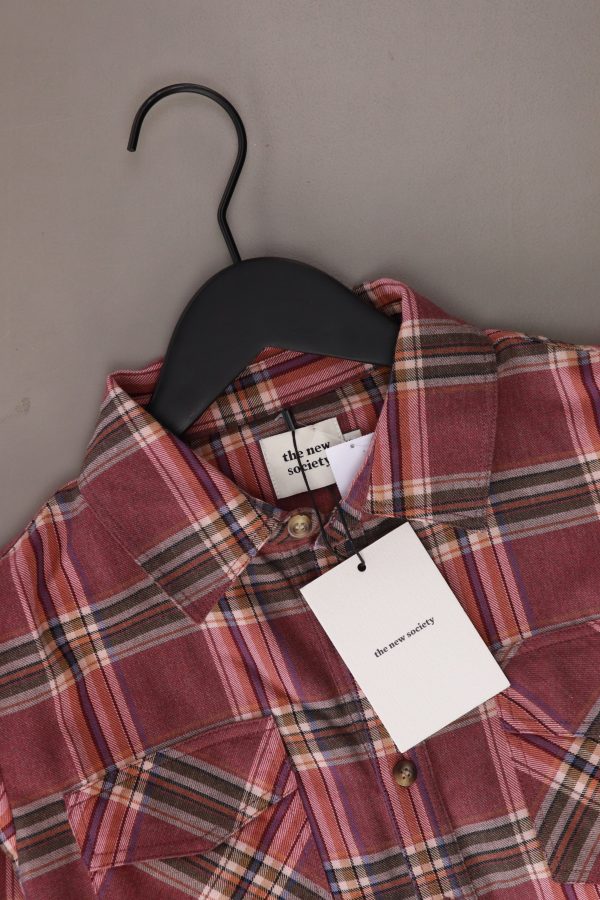 the new society Kinder Hemd  Milosh Shirt  rosa Größe 12 Jahre neu mit Etikett Angebot – Bild 3