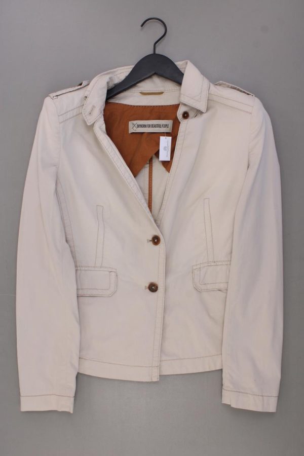 Drykorn Übergangsjacke Gr. 40 creme aus Baumwolle Zu verkaufen