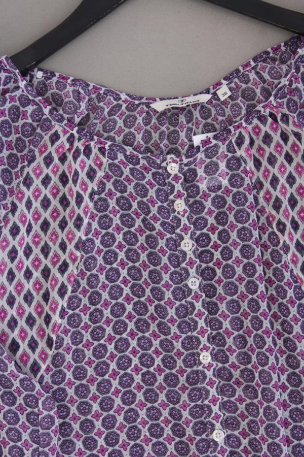 Tom Tailor Regular Tunika Gr. 36 lila aus Polyester Online-Verkauf – Bild 2