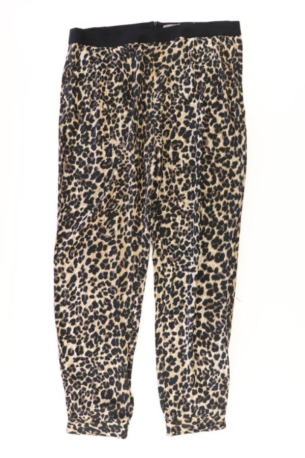 Bershka Stretchhose Gr. L mit Tierdruck braun Online-Verkauf