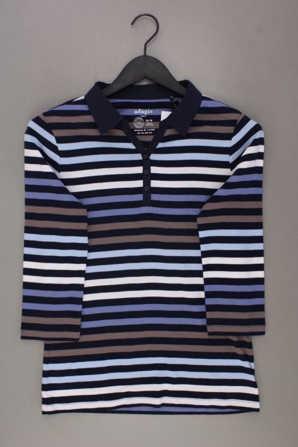 Adagio Poloshirt Gr. 38 gestreift neu mit Etikett Neupreis: 17,99€! 3 4 Ärmel Online-Verkauf