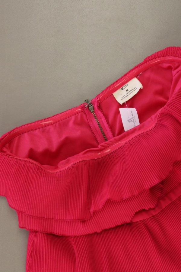 PINS AND NEEDLES Bandeaukleid Gr. M Ärmellos pink aus Polyester Im Angebot – Bild 3