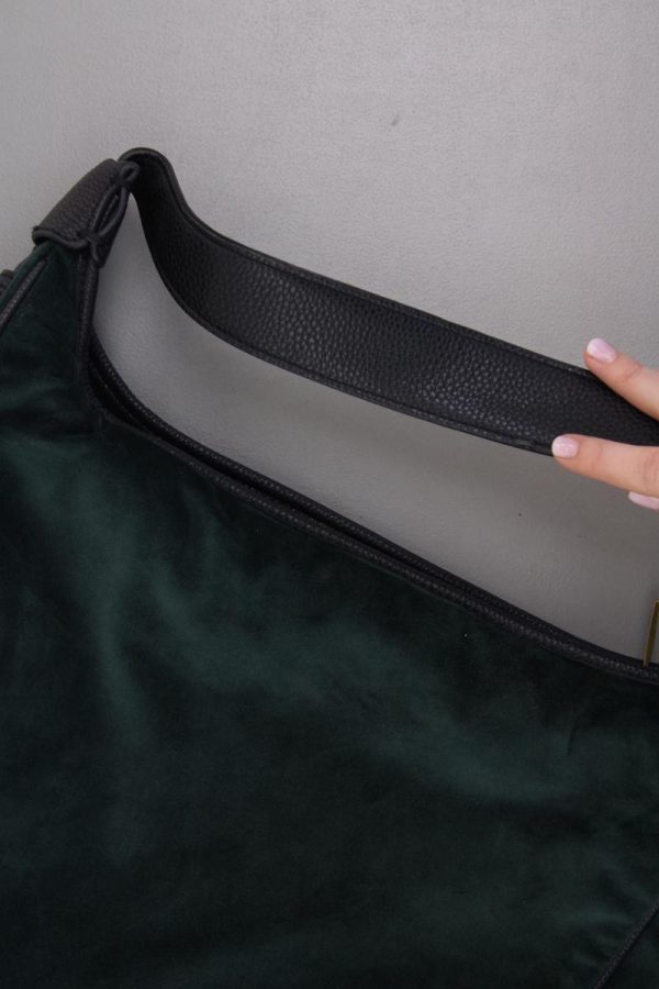 Marc O Polo Schultertasche grün Mode – Bild 2