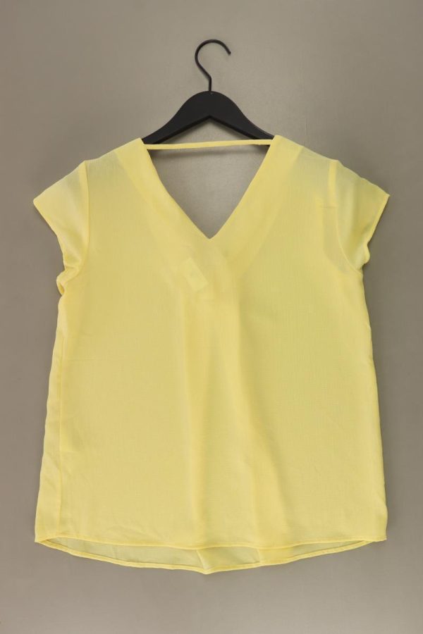 Only Kurzarmbluse Gr. 36 gelb aus Polyester Angebot – Bild 2