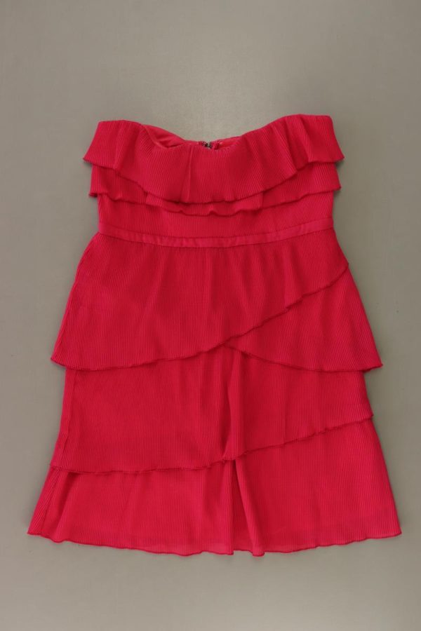 PINS AND NEEDLES Bandeaukleid Gr. M Ärmellos pink aus Polyester Im Angebot