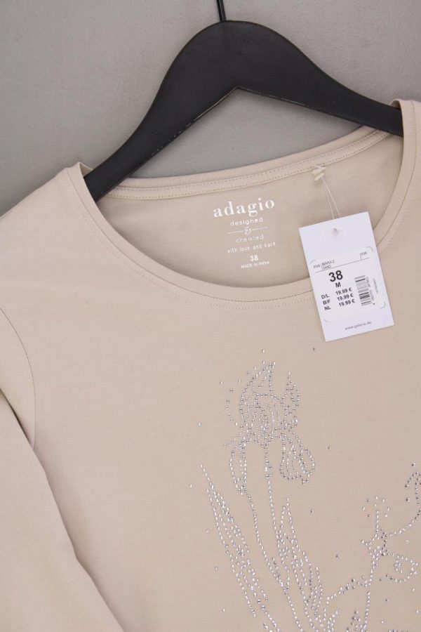 Adagio Regular Shirt Gr. 38 neu mit Etikett Neupreis: 19,99€! 3 4 Ärmel creme Online – Bild 2