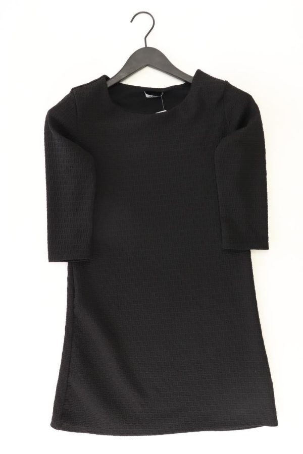 Sysò Bolzano Kleid Gr. S 3 4 Ärmel schwarz aus Polyester Schn?ppchen