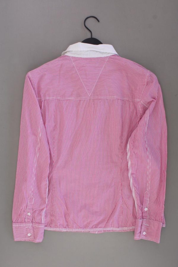 Street One Langarmbluse Gr. 42 gestreift pink aus Baumwolle Jetzt online – Bild 3