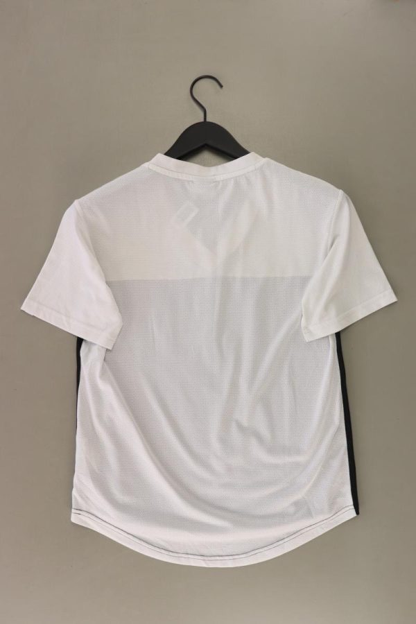 Puma Sportshirt Gr. 34 Kurzarm weiß aus Baumwolle Verkauf – Bild 2